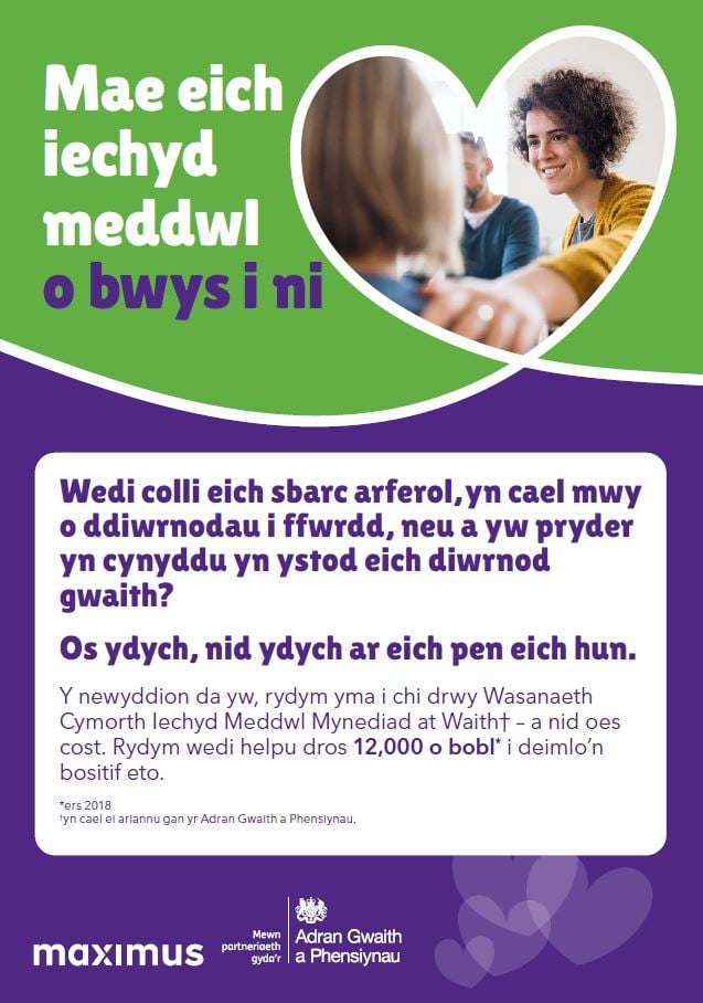 Employee leaflet - Welsh preview